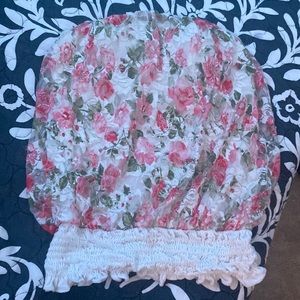 no sleeve- cropped top